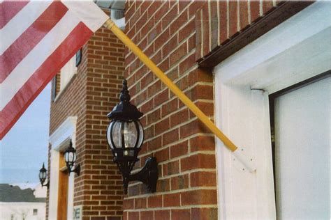 side mounted flag pole bracket